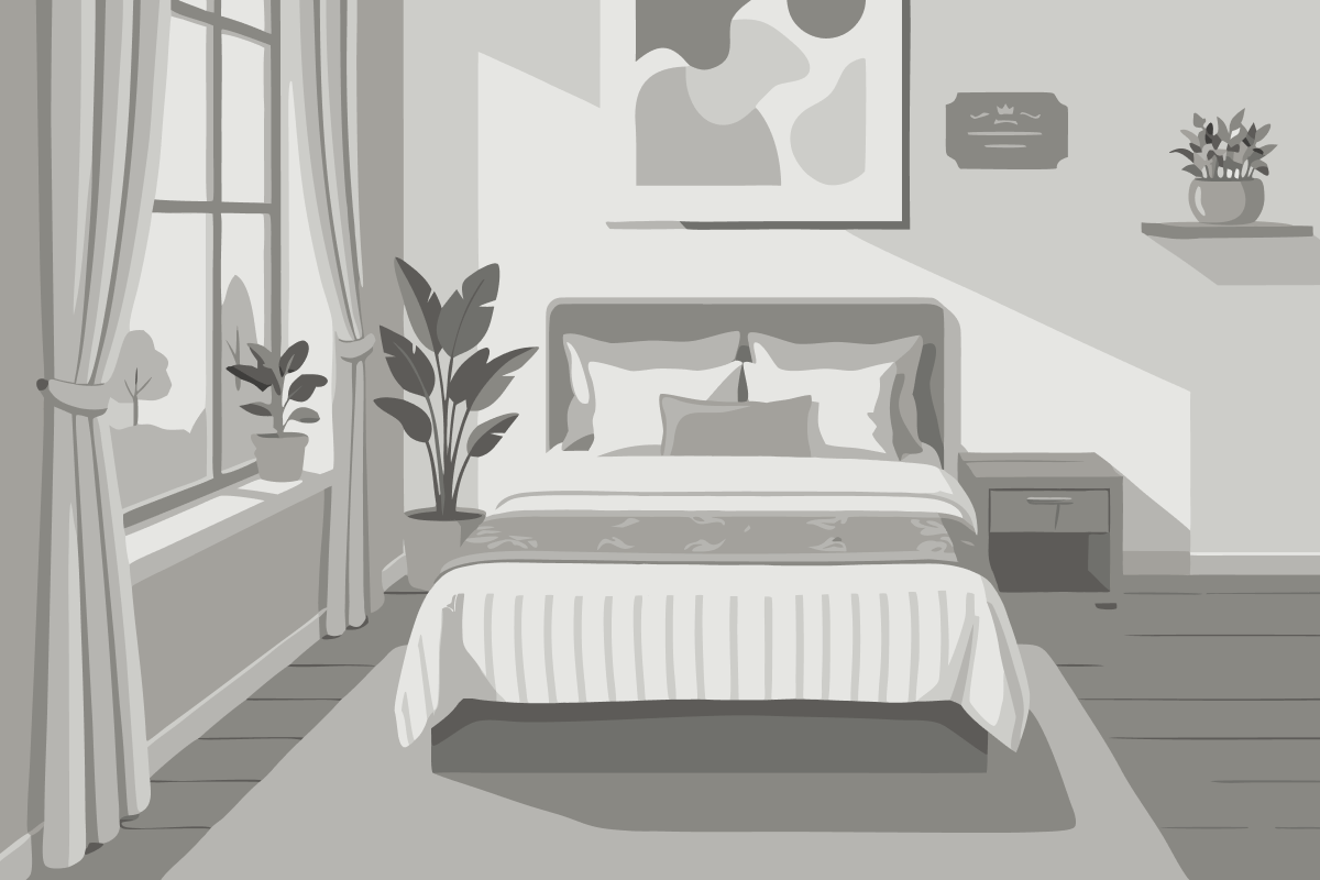 Doppelzimmer mit Patio